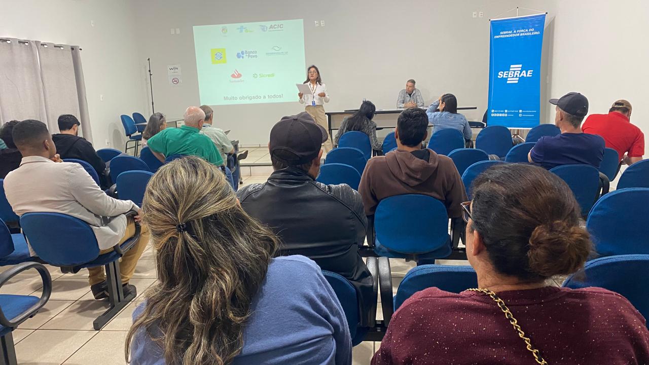 Dia do Crédito reúne empreendedores e instituições financeiras em Colina