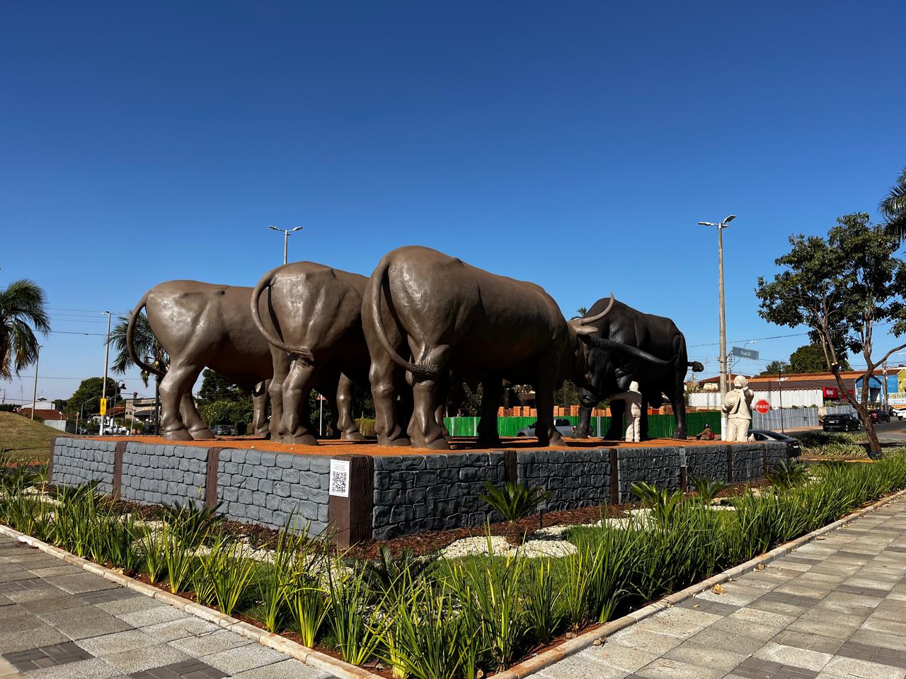 Monumento em homenagem ao Boi Soberano ganha QR Code