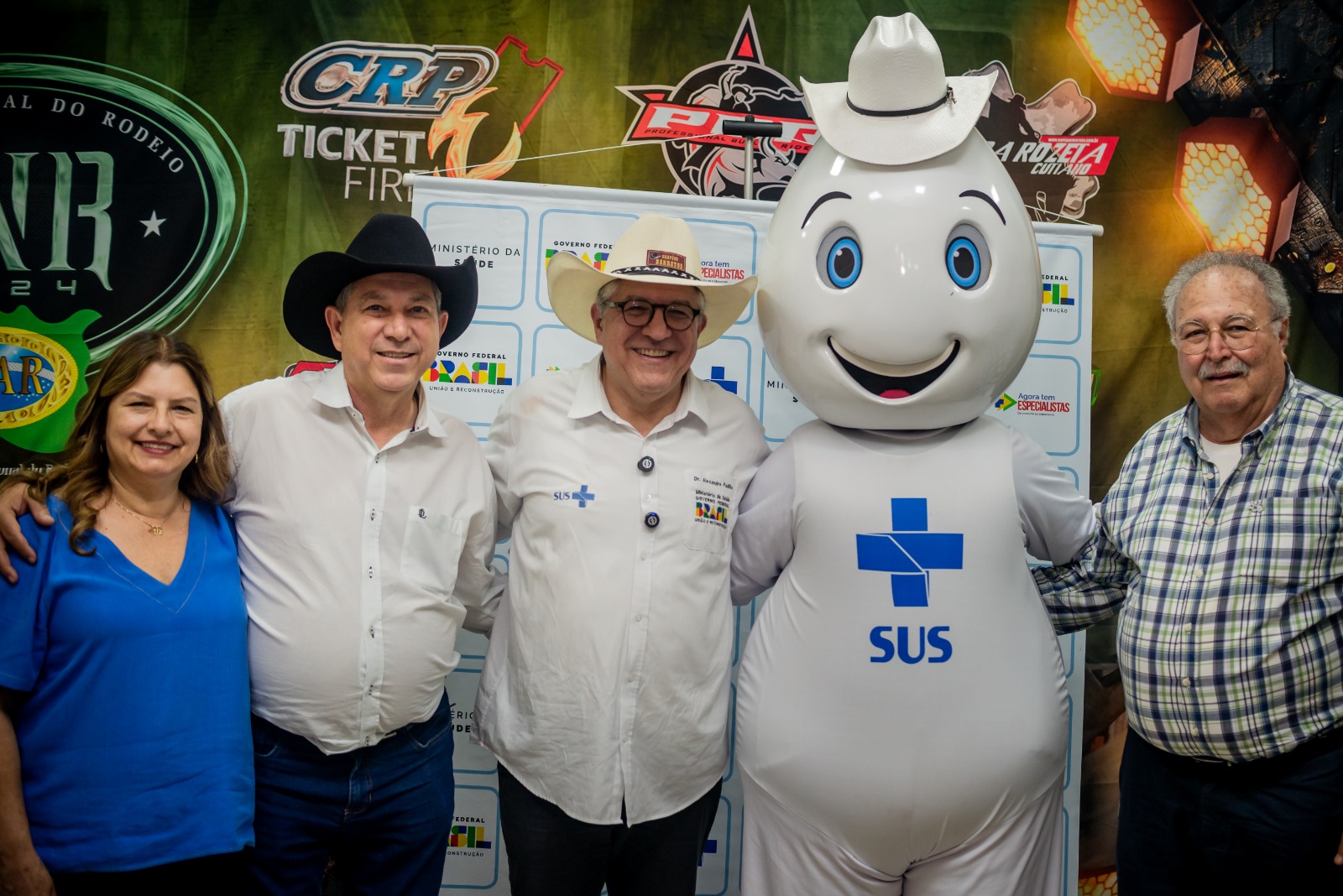 Ministro da Saúde aponta relevância da vacinação durante a 70ª Festa do Peão de Barretos