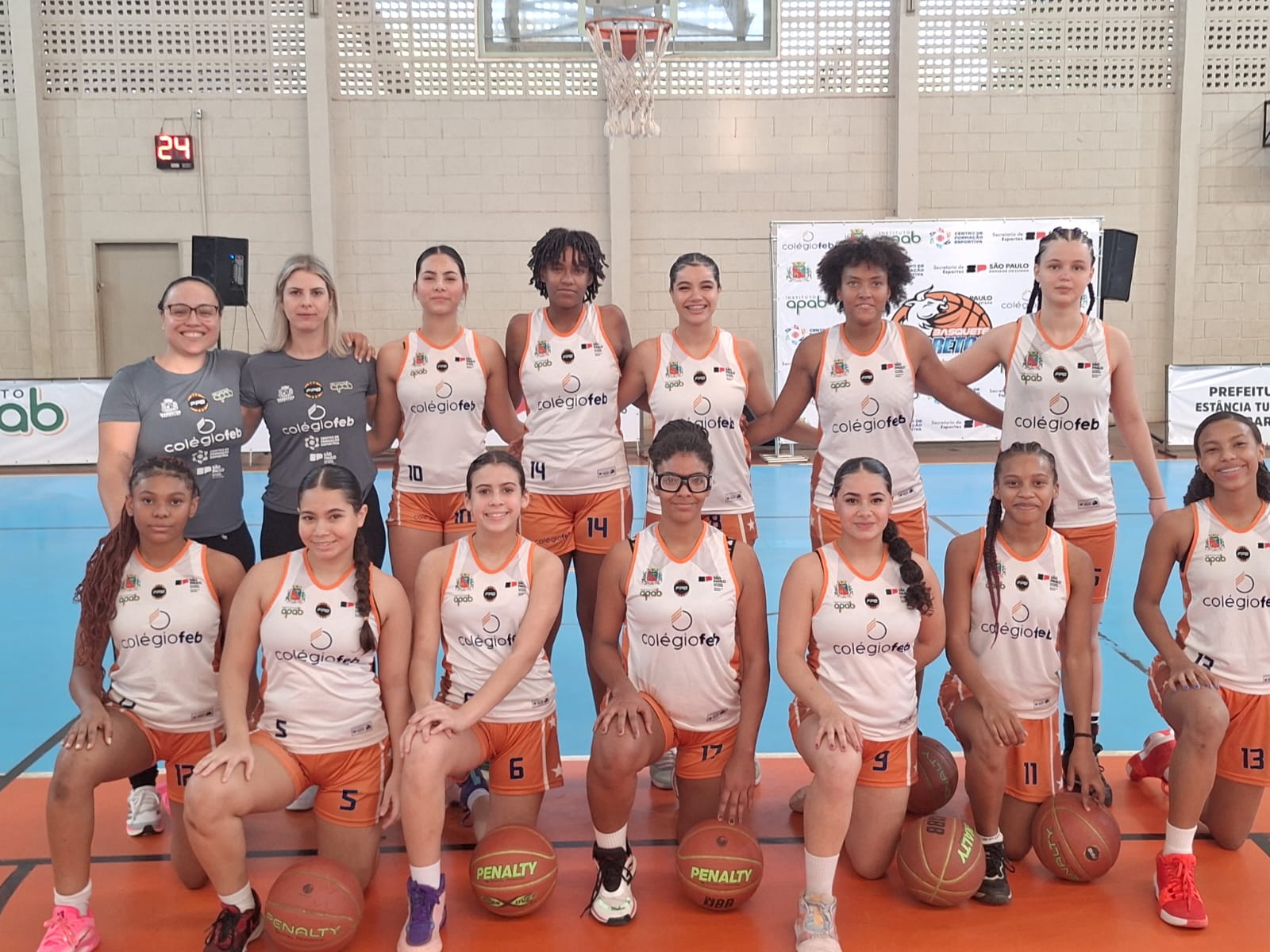 Basquete feminino representa Barretos na final estadual dos Jogos Escolares