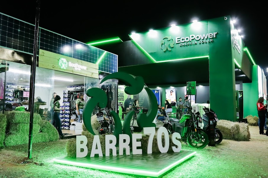 EcoPower Eficiência Energética, presente no Barretão 70 anos