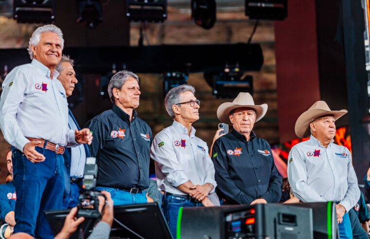 Governadores visitam a 70ª Festa do Peão de Barretos e destacam a força do evento e do agronegócio