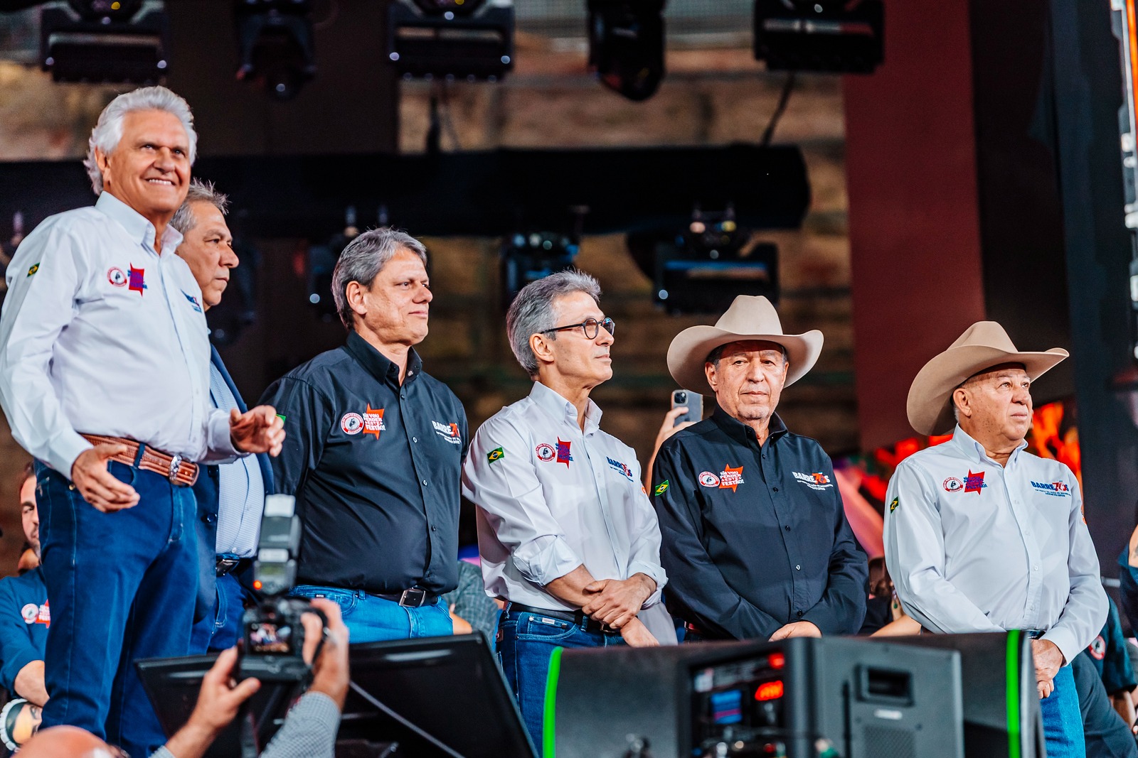 Governadores visitam a 70ª Festa do Peão de Barretos e destacam a força do evento e do agronegócio