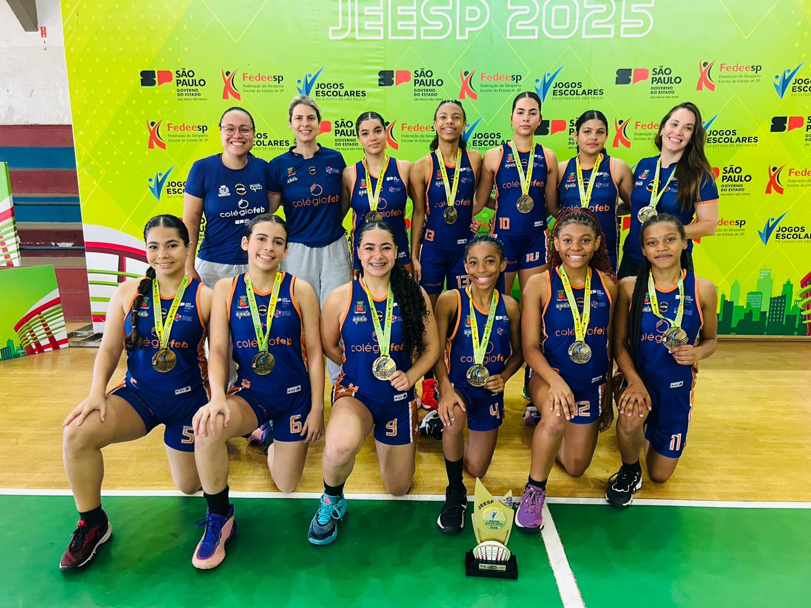 Colégio FEB/APAB Barretos é campeão entre as escolas particulares nos Jogos Escolares de SP