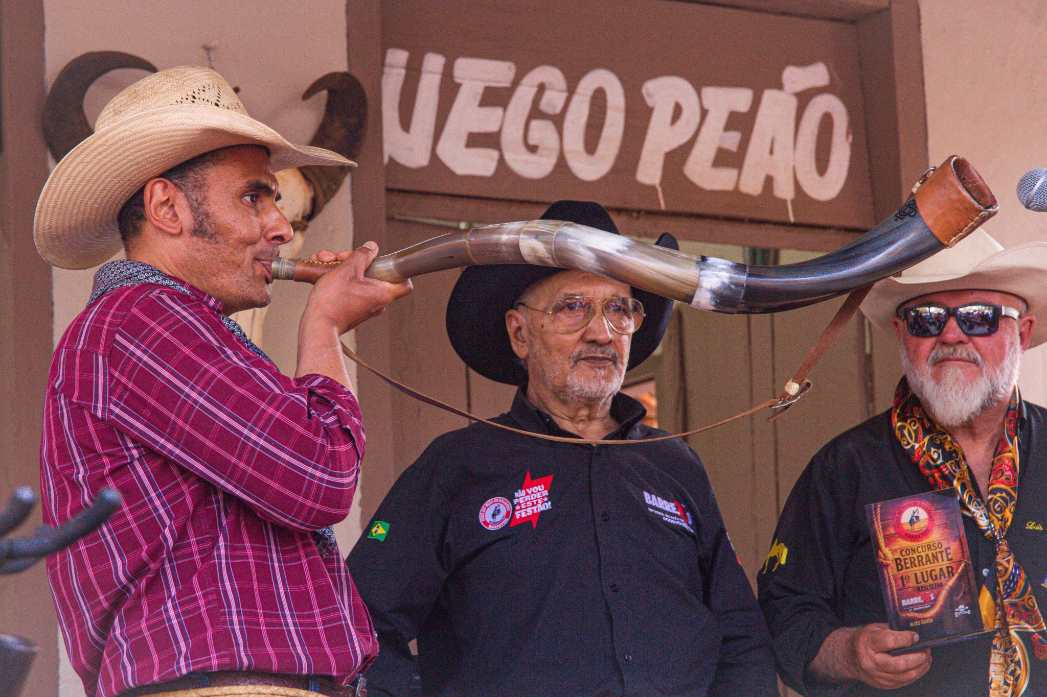 Conhecidos os campeões do concurso do Berrante