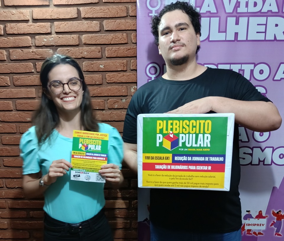 Plebiscito Popular coleta votos em Barretos