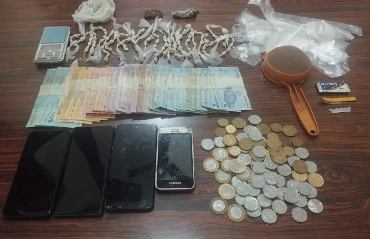 Irmãos são presos por tráfico de drogas em Olímpia