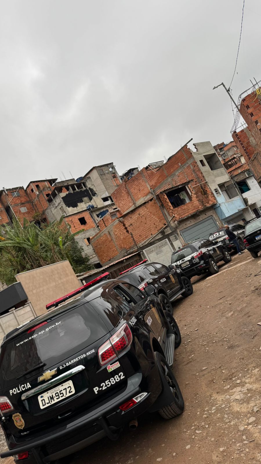 Polícia Civil de São Paulo cumpre mandado de busca em Taboão da Serra