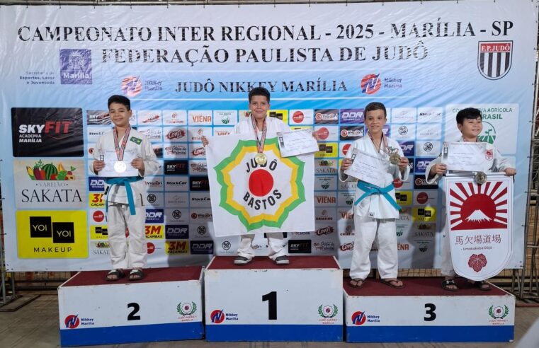 Judô de Barretos conquista cinco medalhas na fase intergional do Paulista