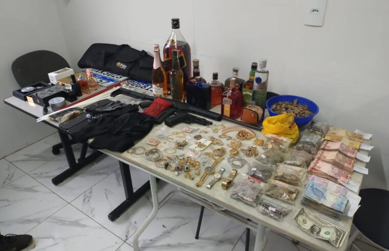 Polícia desmantela organização criminosa especializada em roubos a residências no estado de SP