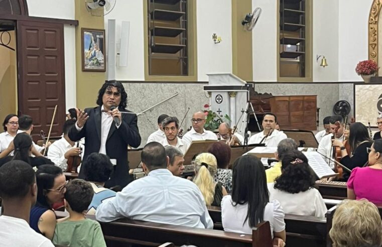 Orquestra Sinfônica realiza apresentação na Igreja do Bom Jesus