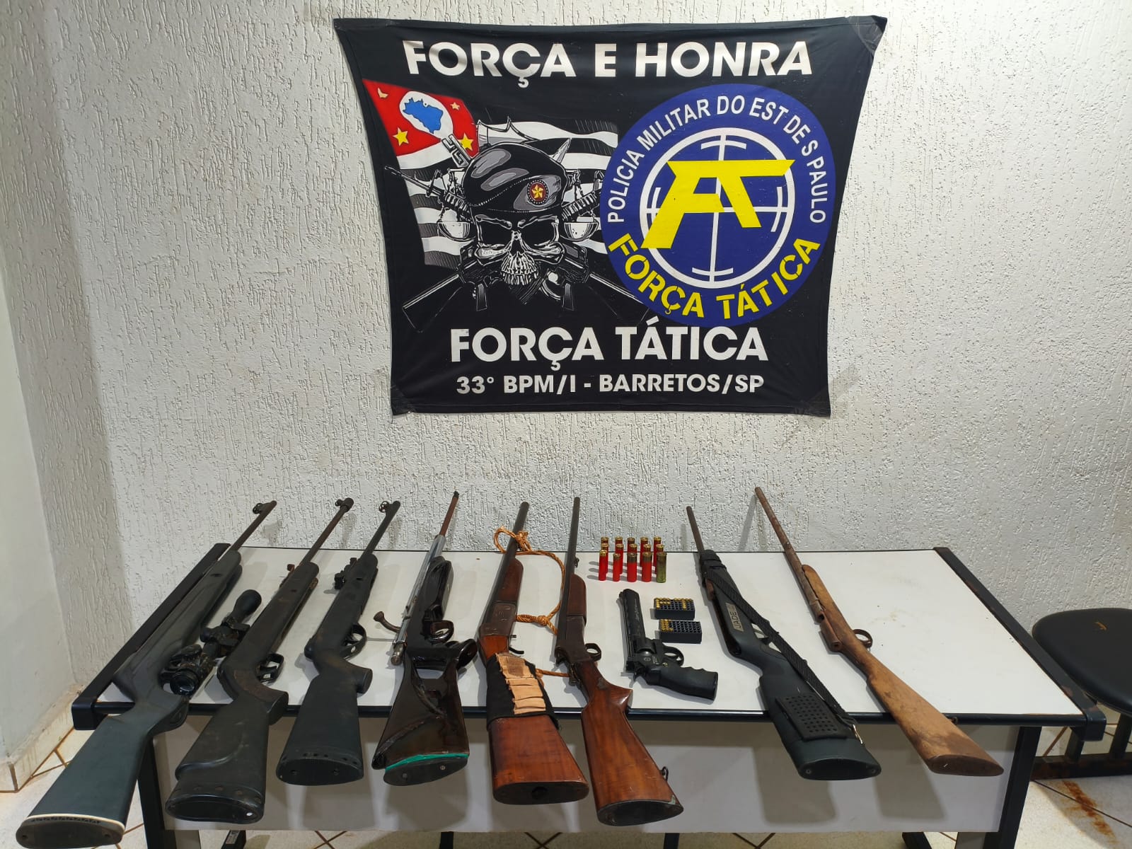 Homem é preso em Colina com diversas armas de fogo