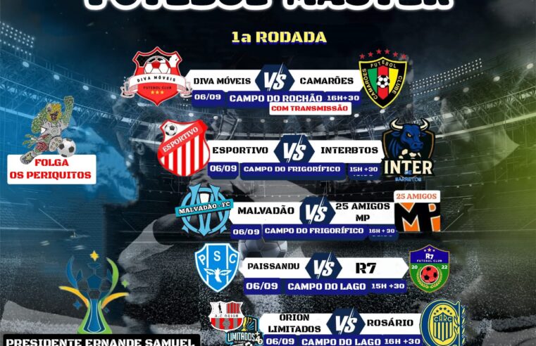 5° Copa Barretos de Futebol Master começa no sábado