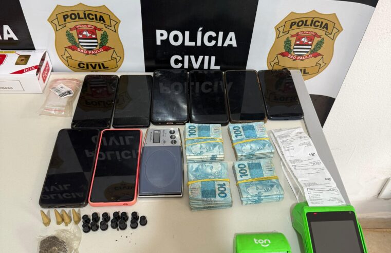 Operação Espinafre em Colina apreende drogas, dinheiro e 12 presos