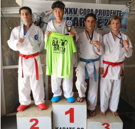 Atleta do Karate conquista bronze em Presidente Prudente