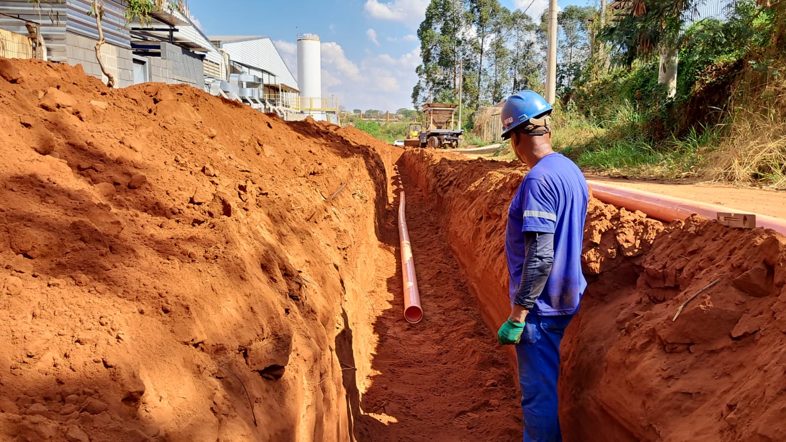 SAAE Barretos leva rede de esgoto ao Distrito Industrial II