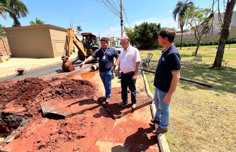 SAAE Barretos conclui troca de hidrante na Avenida 35