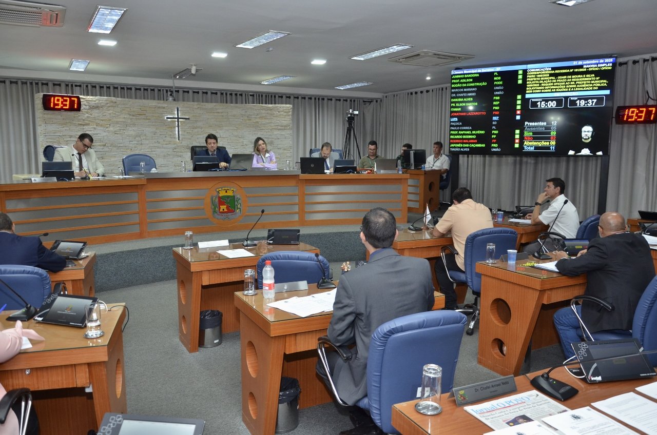 Confira os resultados da Sessão Ordinária de segunda-feira, 1º de setembro