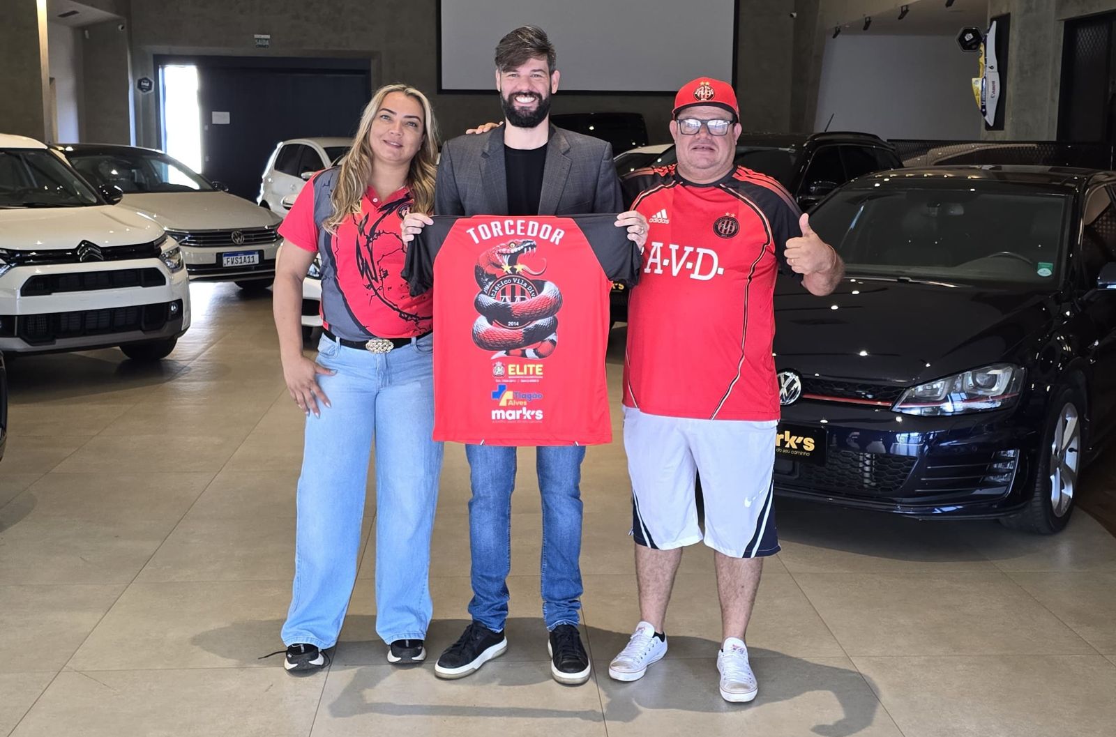 Mark’s Veículos é a nova patrocinadora do Atlético Vila Diva, atual campeão da várzea barretense