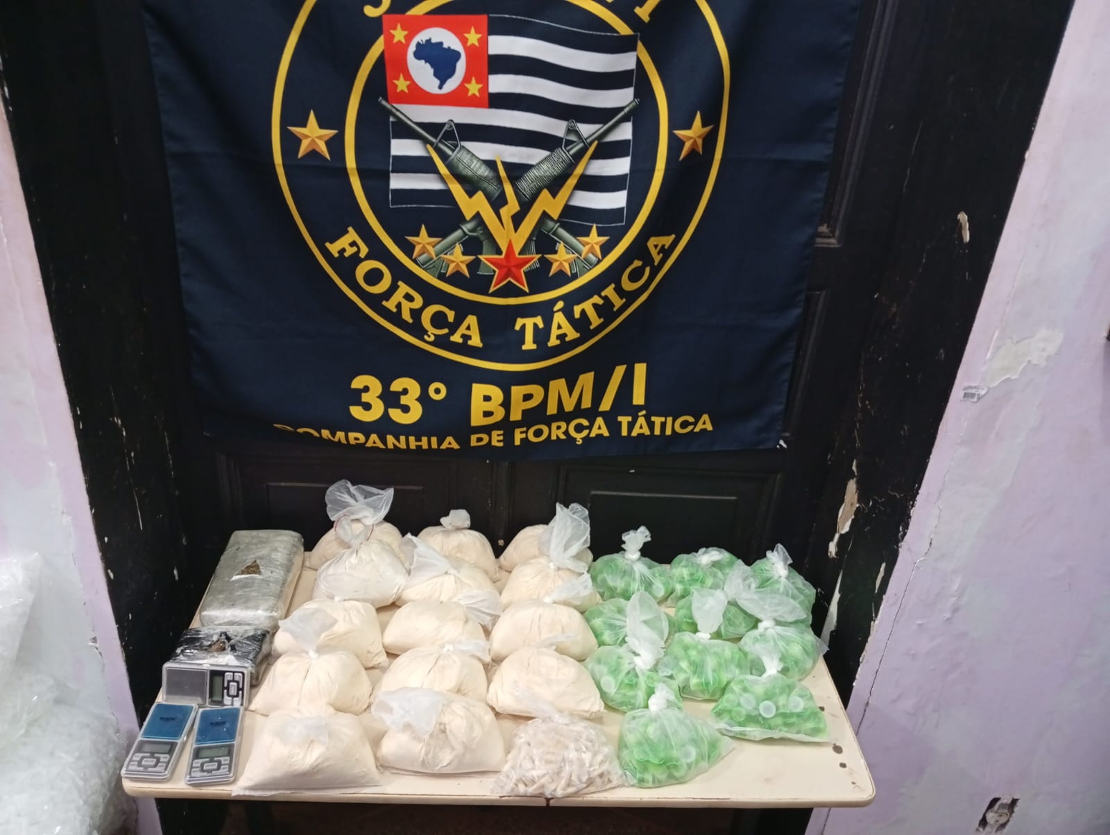 PM faz apreensão de quase 10 kg de drogas em Bebedouro