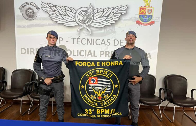 Policiais da Força Tática concluem estágio em direção preventiva