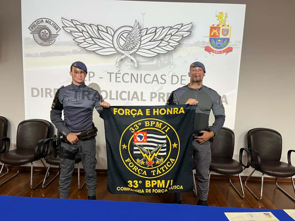 Policiais da Força Tática concluem estágio em direção preventiva