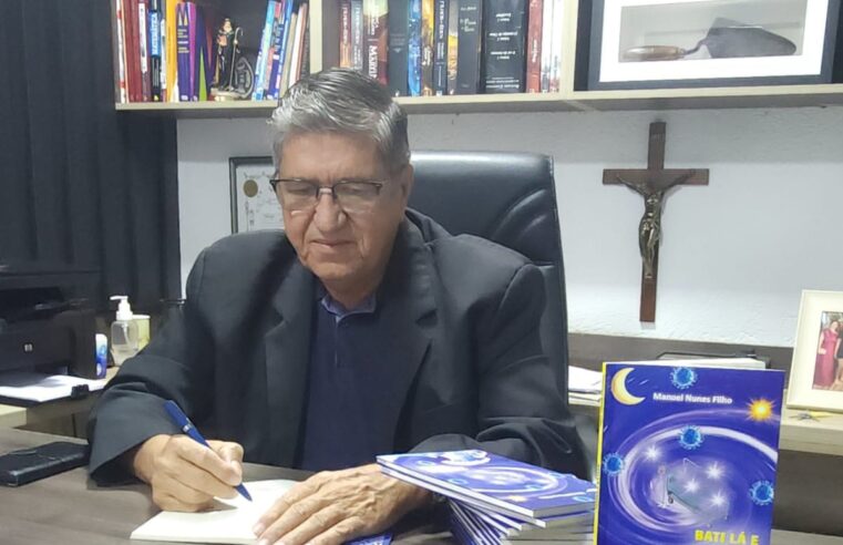 Manoel Nunes lança livro no North Shopping sobre jornada de superação após vencer a COVID-19