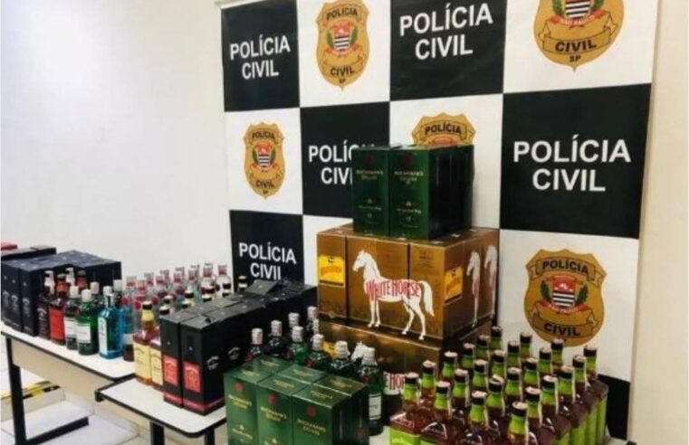 Polícia Rodoviária prende duas mulheres com 162 litros de bebidas falsificadas na Faria Lima