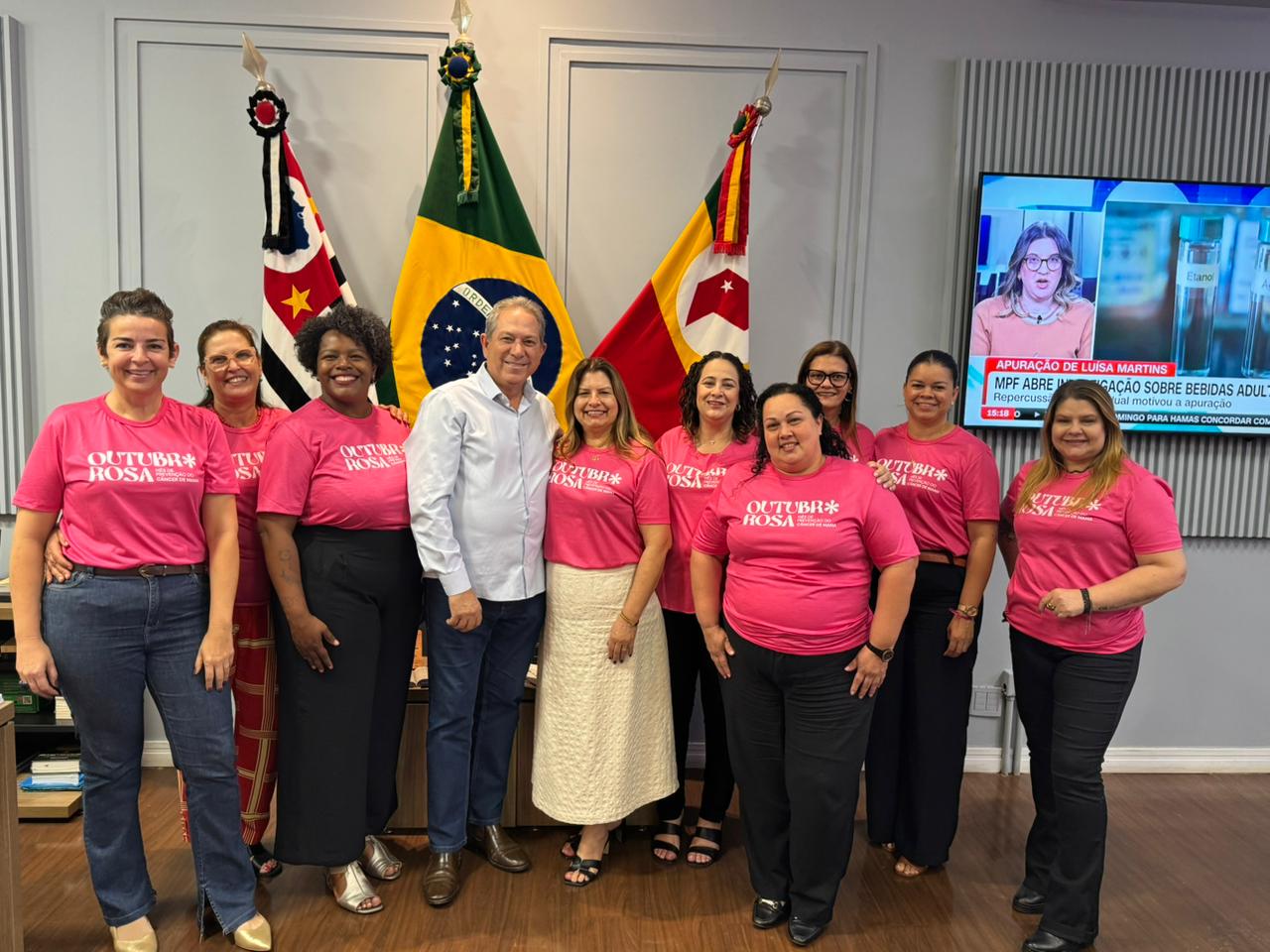 Gestão Municipal e Fundo Social aderem à Campanha Outubro Rosa