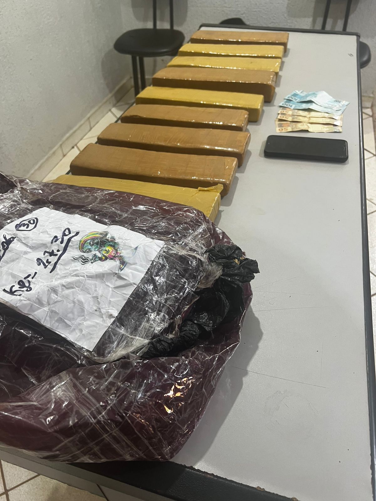 Acusado é preso com 9,6kg de maconha em Barretos