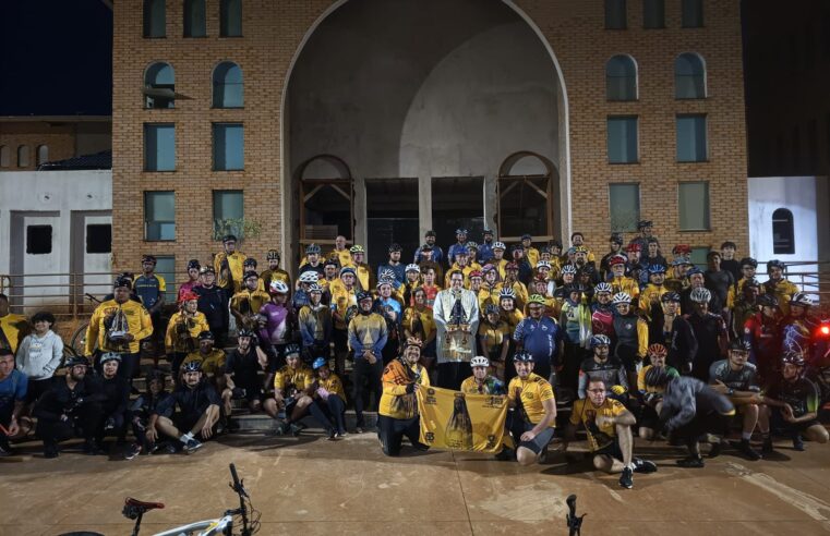 Pedalando com Maria até Adolfo Pinto teve 500 participantes