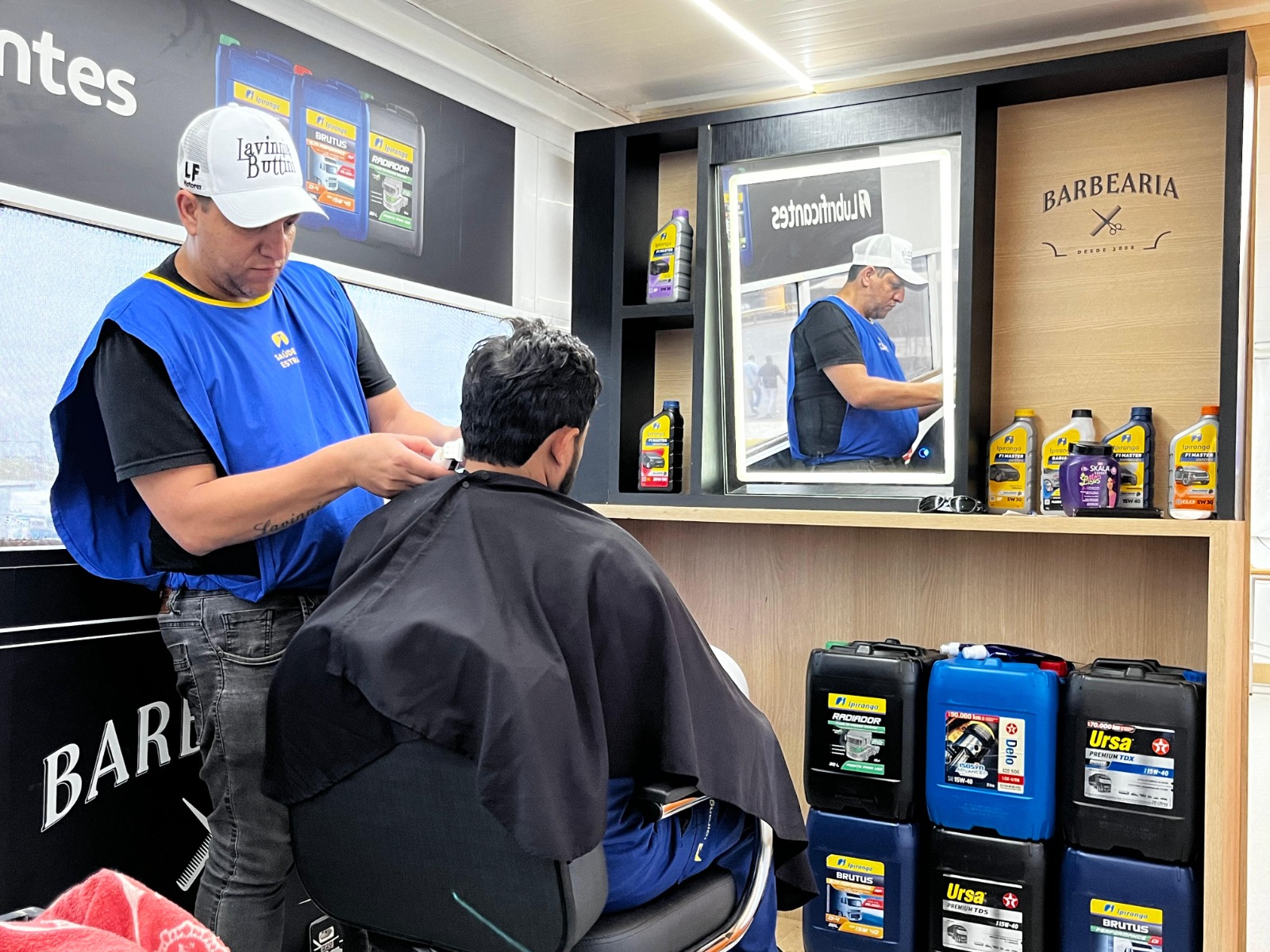 Com apoio da Prefeitura de Barretos, “Saúde na Estrada” leva diversos serviços a caminhoneiros no Posto Guerra