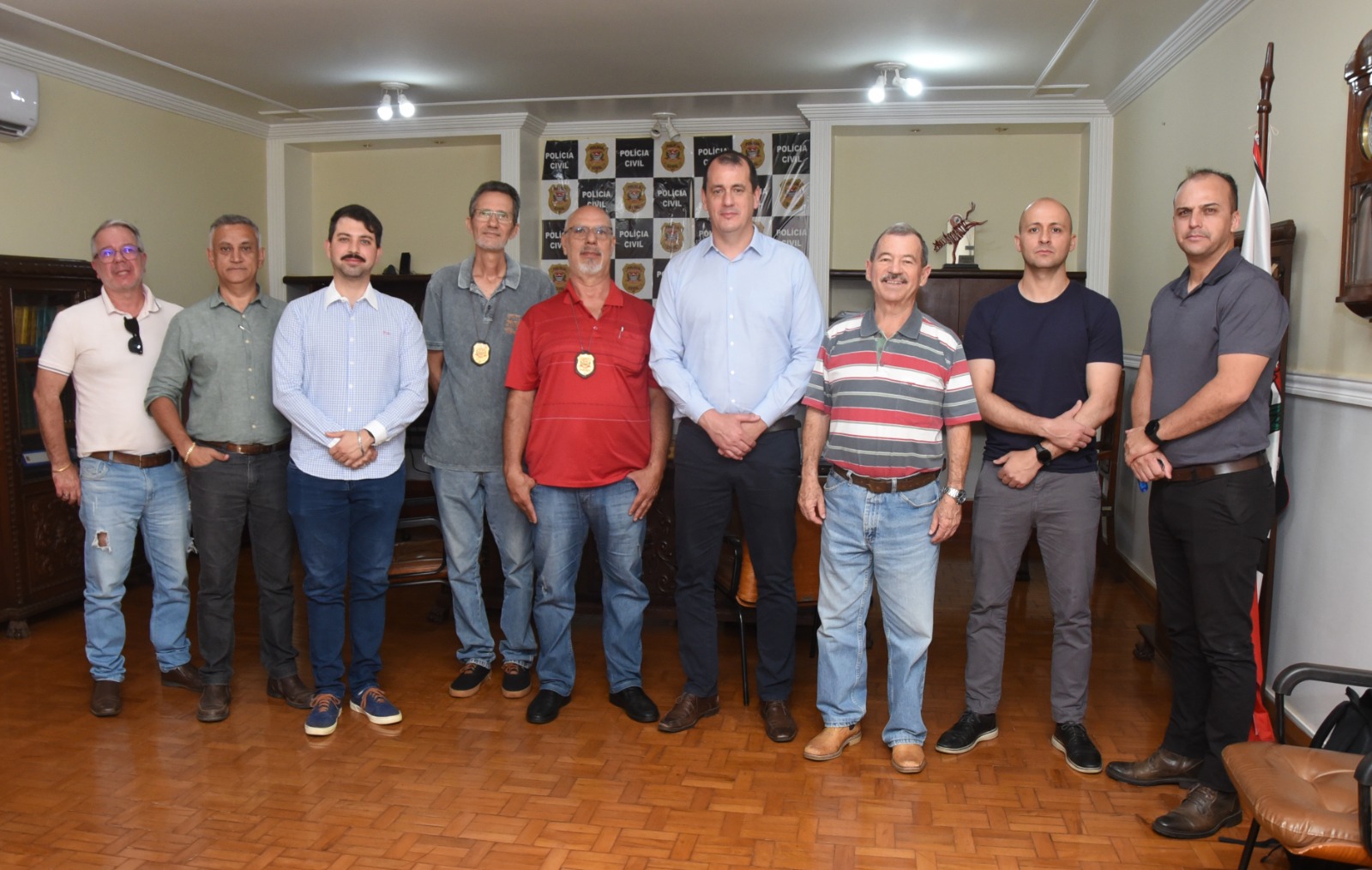 Engenheiros da Secretaria de Segurança   realizam estudo técnico para construção da Central da Polícia Judiciária