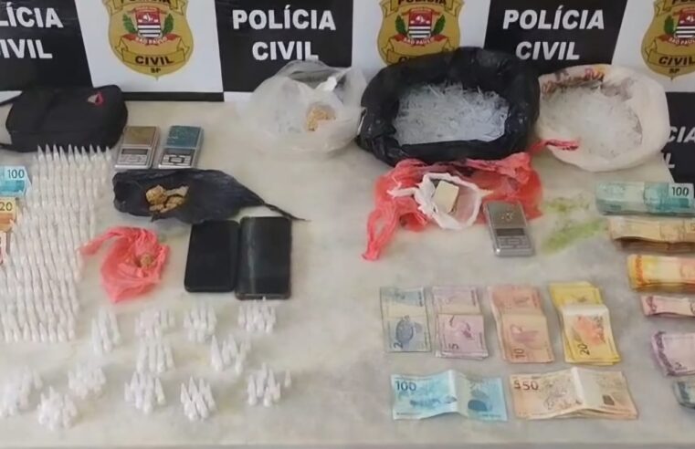 Polícia Civil por meio da DISE e DIG de Barretos realizou operação no bairro Luiz Spina, em Barretos