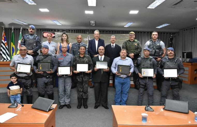 Câmara realiza sessão solene de entrega dos Diplomas de “Policial do Ano” 2025