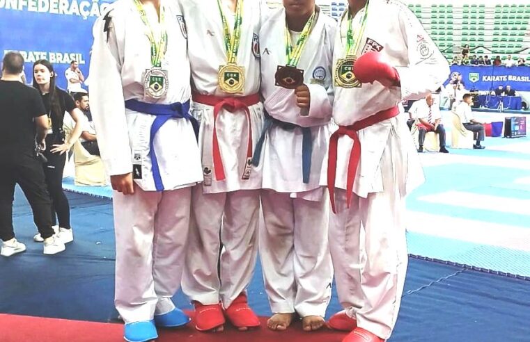 Karateca conquista bronze no Campeonato Brasileiro