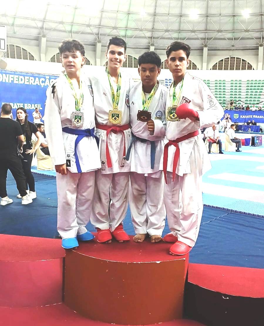 Karateca conquista bronze no Campeonato Brasileiro