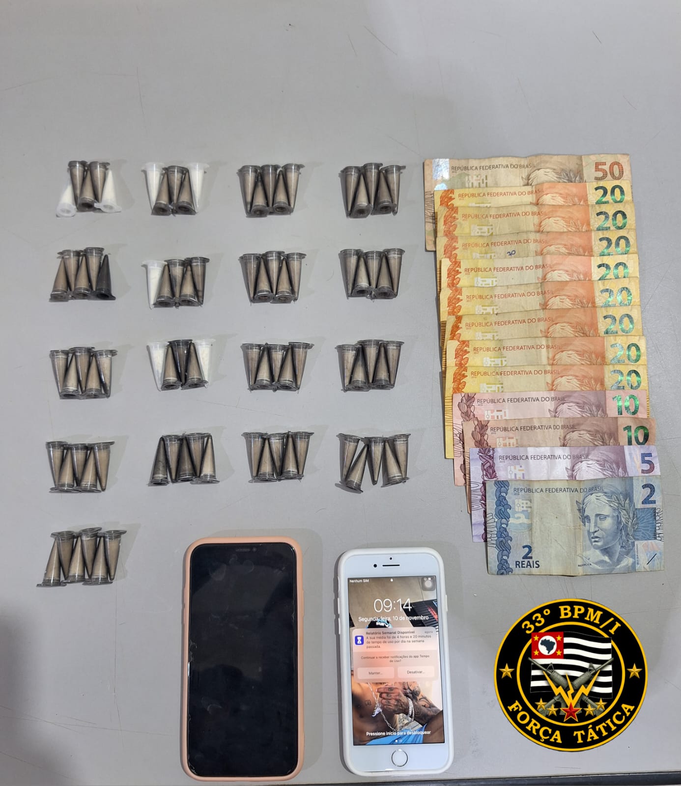 PM faz apreensão de drogas no bairro Dom Bosco