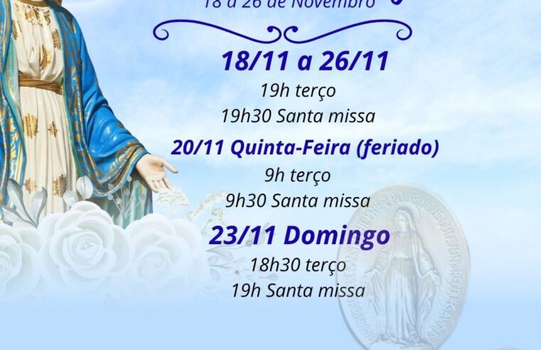 Novena de Nossa Senhora Aparecida tem início no dia 18