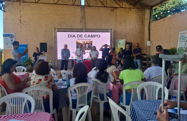 Equipe do IBGE participa de Dia de Campo