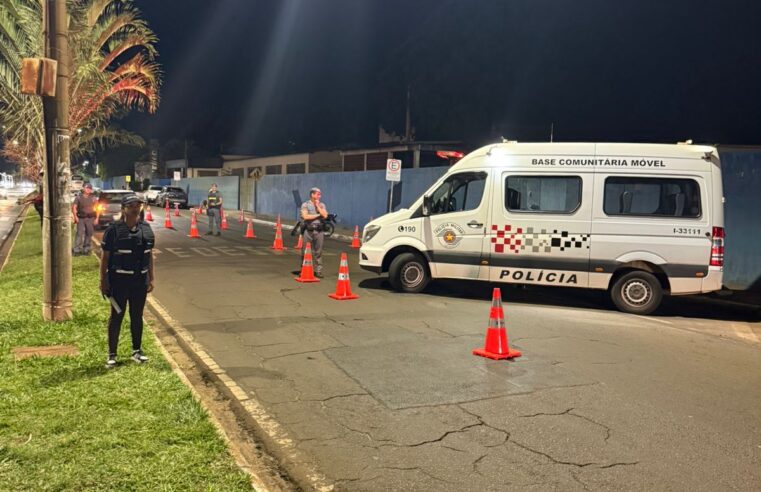 Polícia Militar realiza operação integrada de alcoolemiagrada e fortale
