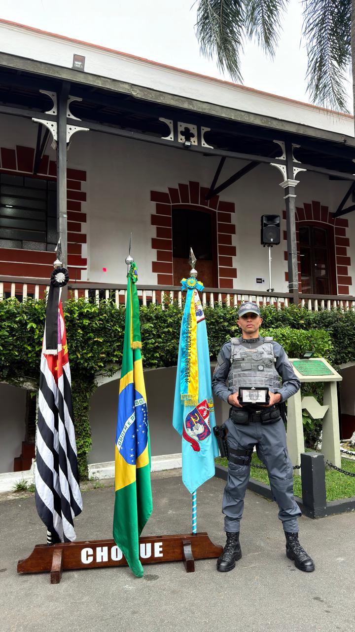 Policial Militar da 1ª Companhia é destaque no Curso Especial de Policiamento com Motocicletas