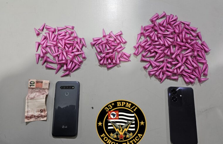 Três adolescentes flagrados traficando em Barretos