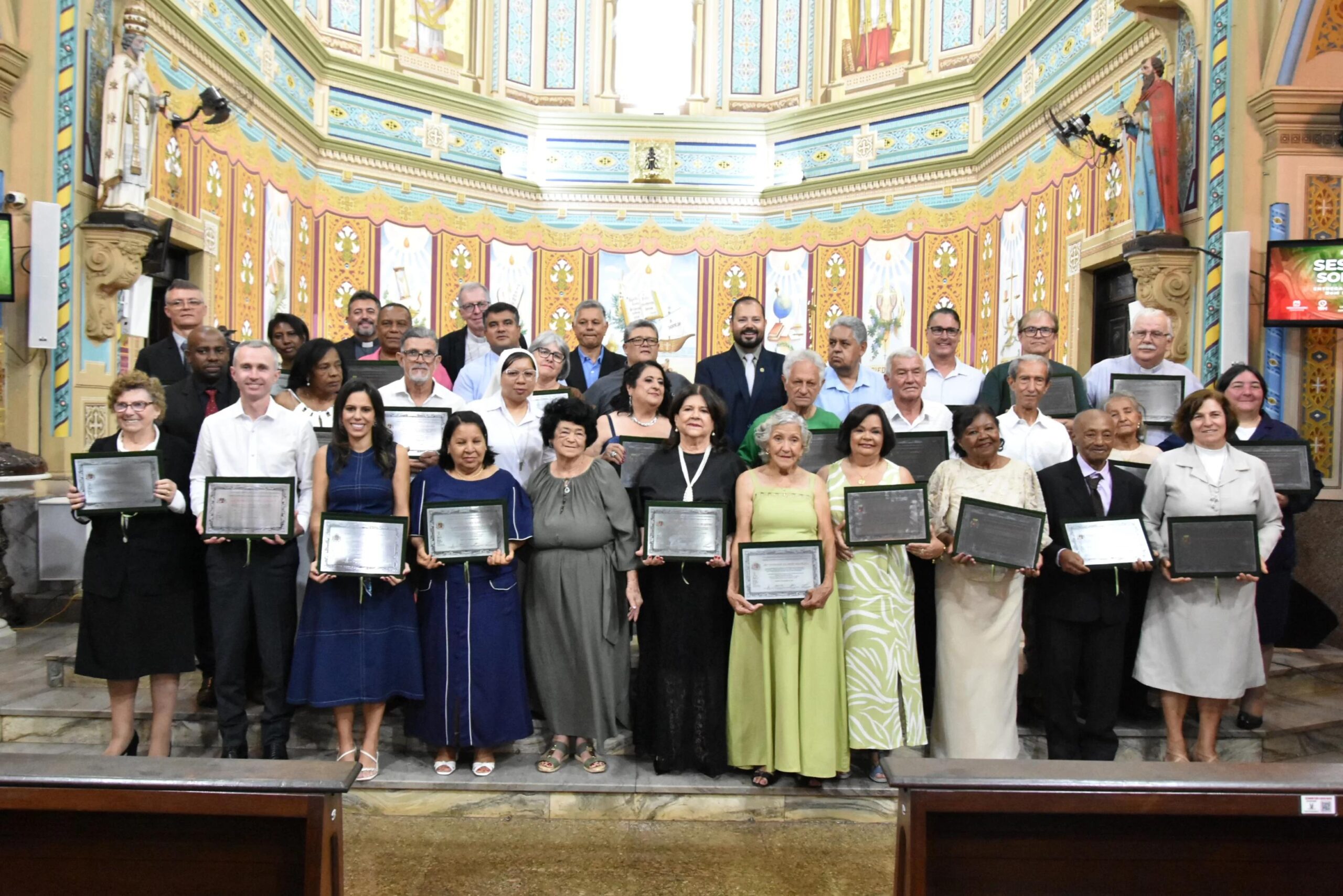 Solenidade de entrega do Diploma Dom Pedro Fré acontec na Catedral