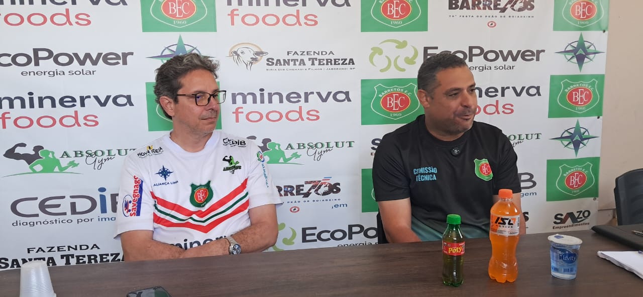 Gustavo Marciano é apresentado pela diretoria do BEC