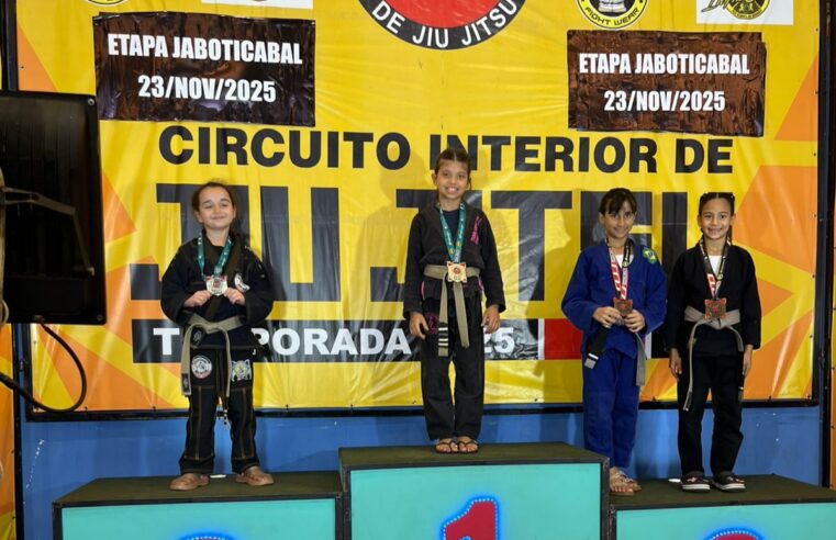 Barretense é campeã no Circuito Interior de Jiu Jitsu
