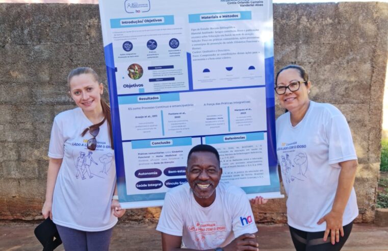 Integrantes de Projeto da UBS Ibirapuera recebem Menção Honrosa em Simpósio