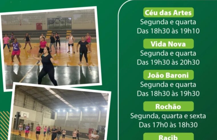 Projeto Ginástica leva atividade física e saúde aos bairros 