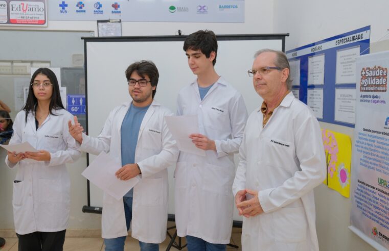 Alunos de Medicina da FACISB promovem ação sobre espiritualidade e saúde na UBS Dr. Luiz Spina