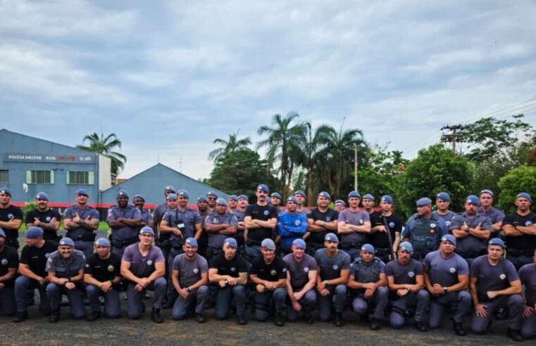 Capacitação reforça preparo e firmeza da Polícia Militar em ações de controle e defesa da população